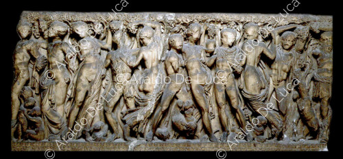 Sarcophagus with Dionysian scenes