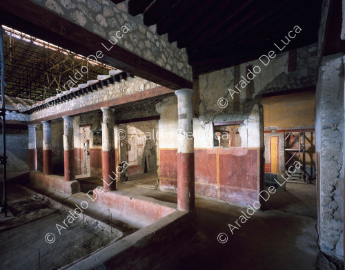 Haus der Casti Amanti. Peristyl