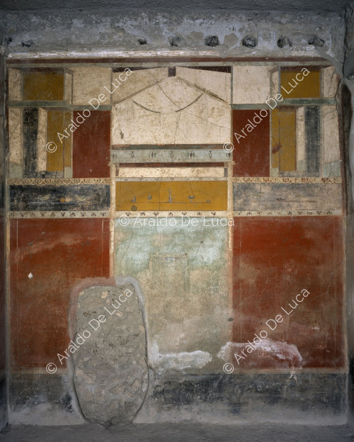 Casa de los Ceii. Cubículo. Fresco de estilo III