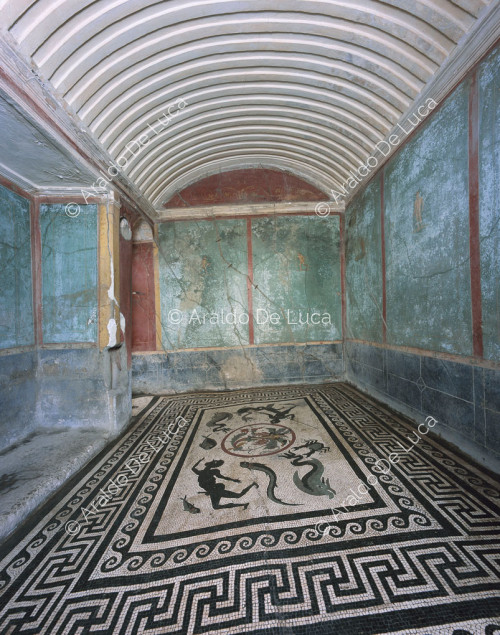 House of Menander. Triclinium