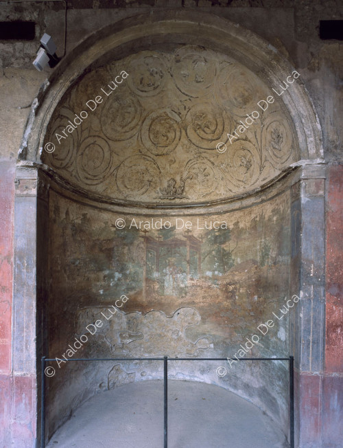 House of Menander. Peristyle. Apse
