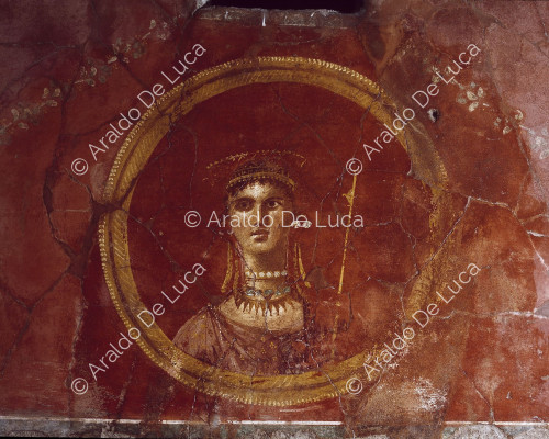 House of Fabius Rufus. Fresco with Athena