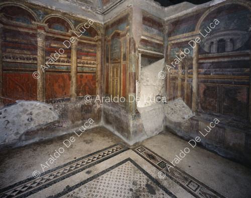 Villa of the Mysteries. Room of the Biclinium.