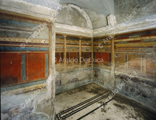 Villa de los Misterios. Cubículo con frescos de estilo II