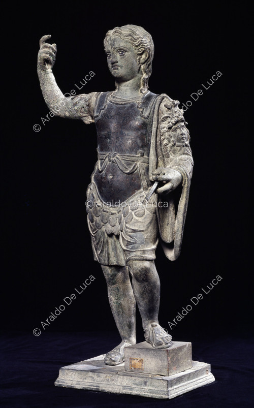 Statuette en bronze d'Alexandre