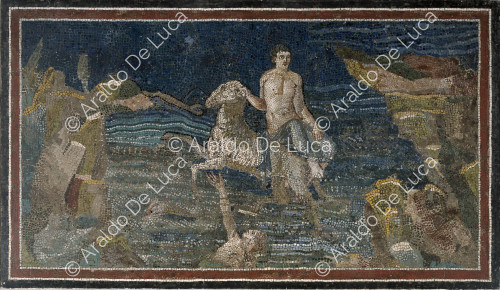Mosaik mit Frisso und Elle