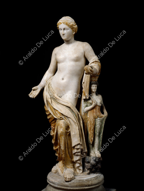 Estatua de mármol de Afrodita Lovatelli