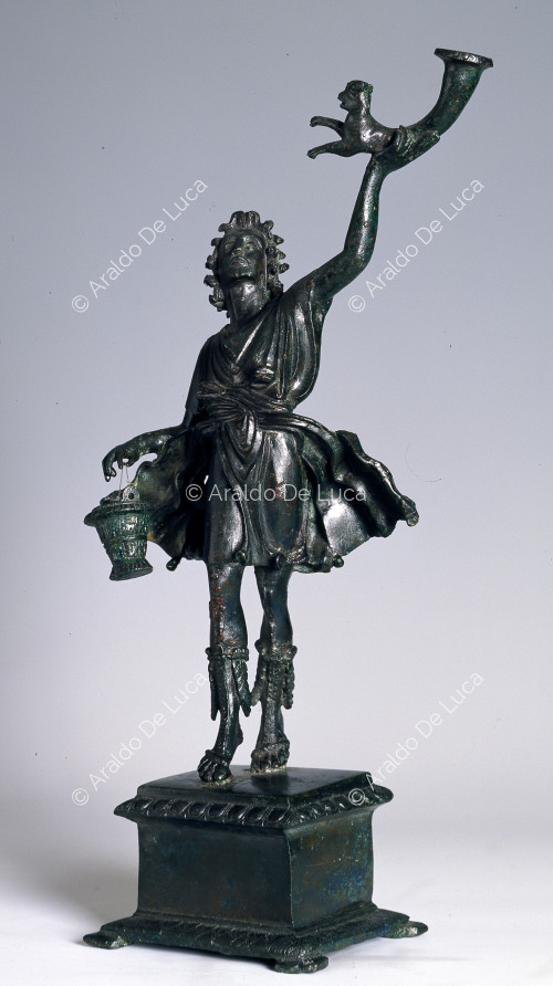 Statuetta in bronzo di Lare