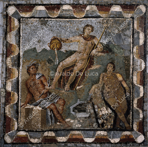 Mosaic with Dionysus
