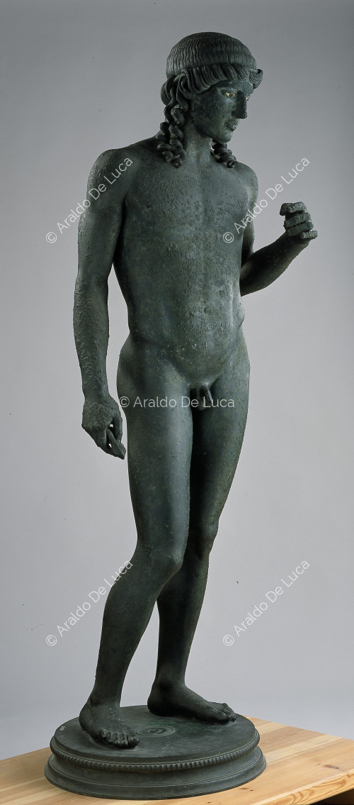 Bronzestatue von Apollo dem Kitharisten