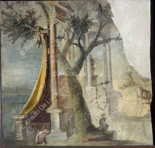 Fresco with Egyptian Landscape