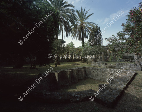 Villa de Diomedes. Ninfeo