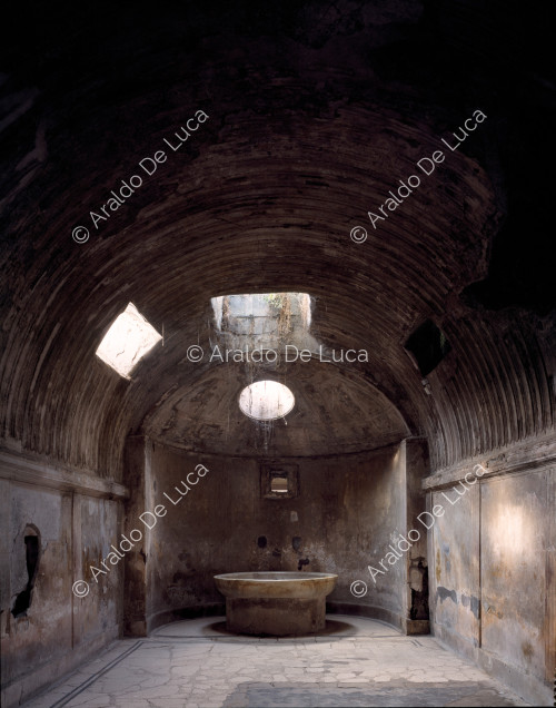 Forum Baths. Men's sector. Calidario