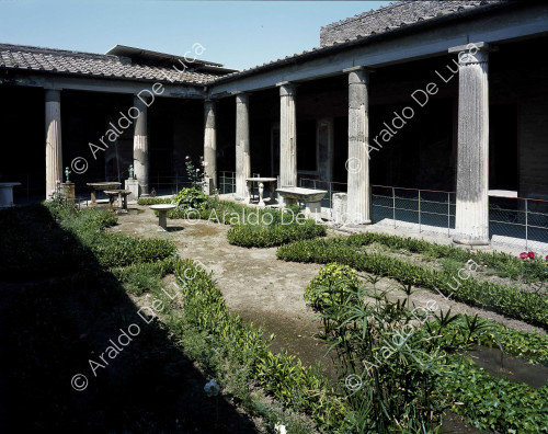 Maison des Vettii. Péristyle et jardin