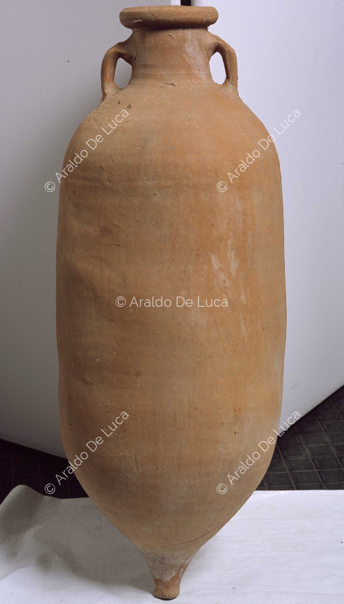 Terracotta amphora