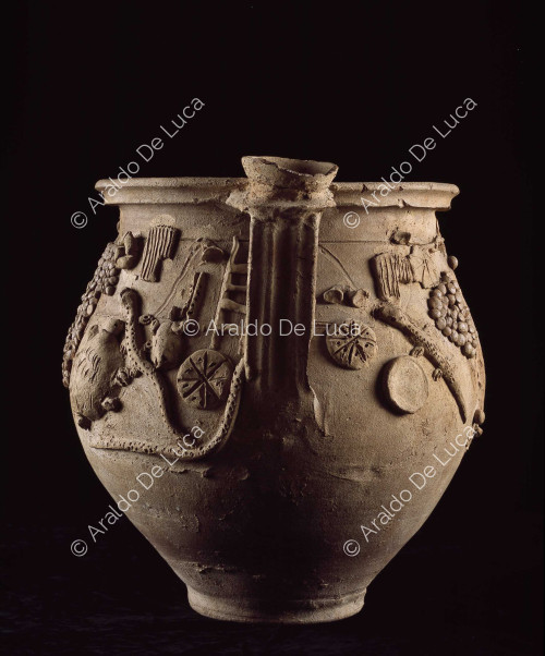 Magische Terrakotta-Vase