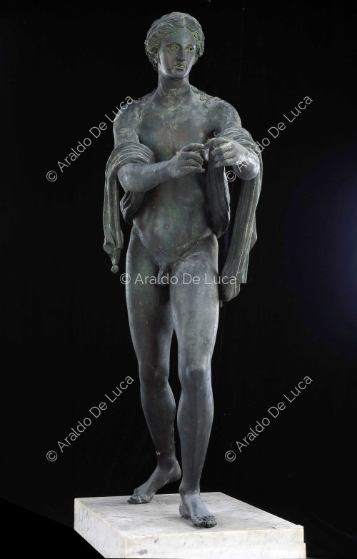 Statue en bronze d'Apollon Foudre
