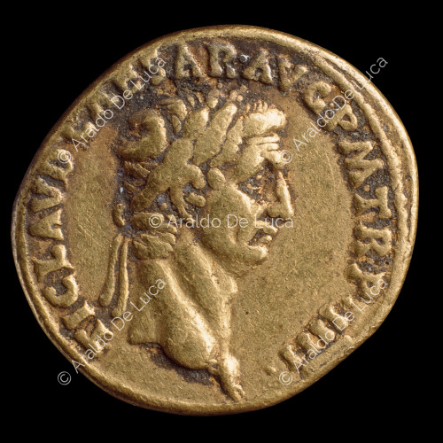 Graduierter Kopf des Claudius
