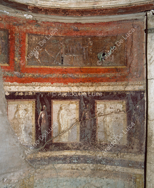 House of Menander. Calidarium. Fresco