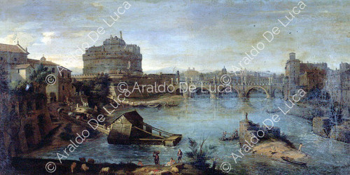 Der Tiber und das Castel sant'Angelo