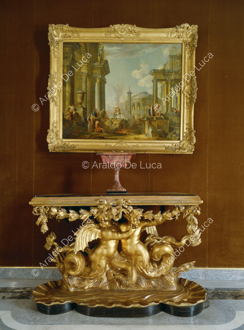 Roman Baroque console table