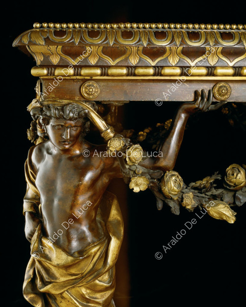 Borghese table. Detail
