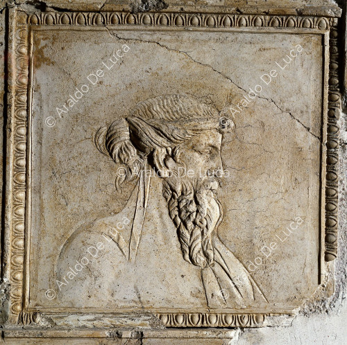 Stucco decoration from the House of the Farnesina