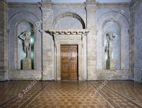 Palacio Farnese. Pasillo interior