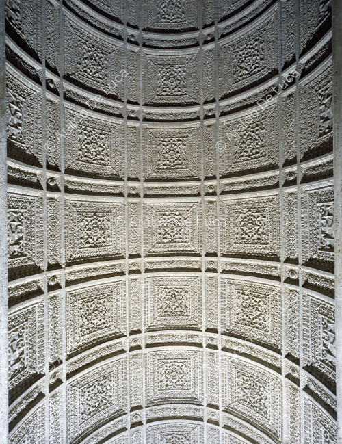 Palacio Farnese. Detalle de los estucos de la bóveda