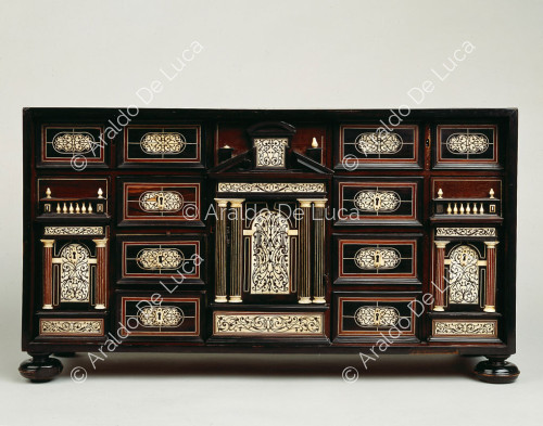 Ebony and rosewood cabinet