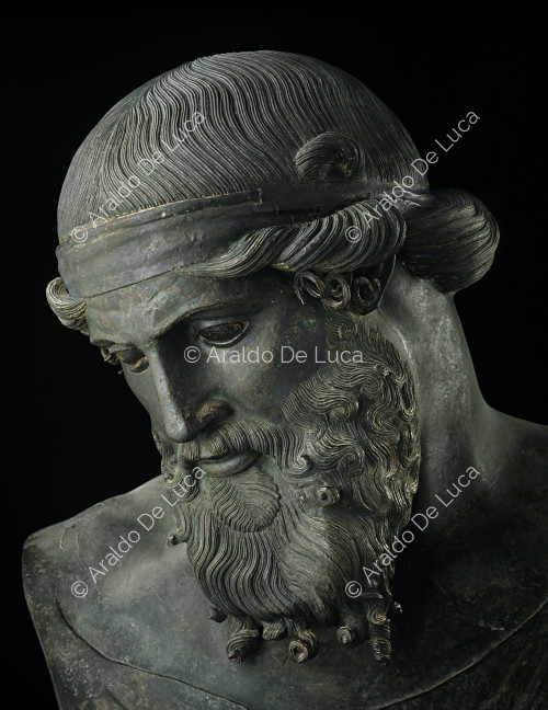 Busto virile identificato con Dioniso o Platone