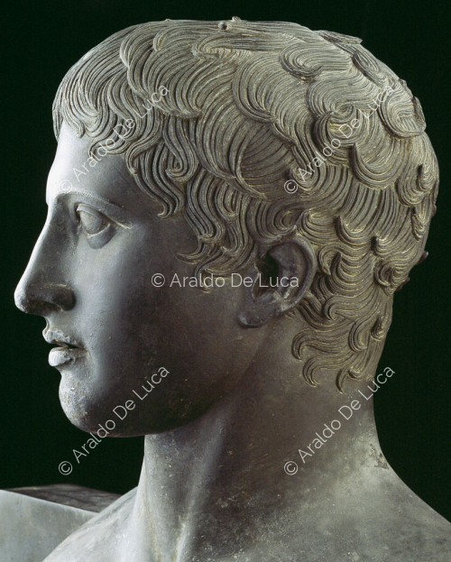 Herma with the head of the doryphoros