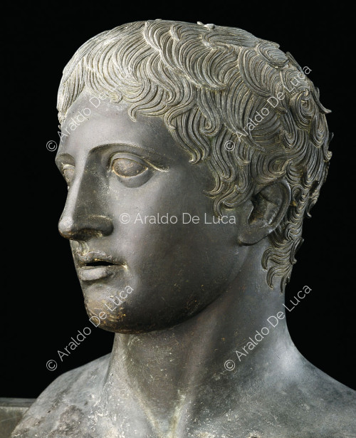 Herma with the head of the doryphoros