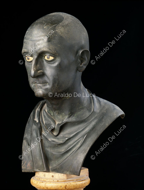 Busto viril identificado como Escipión