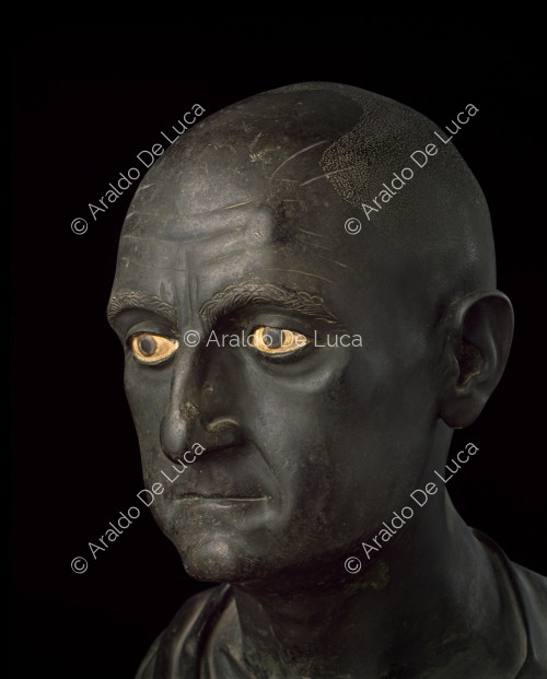 Busto viril identificado como Escipión 