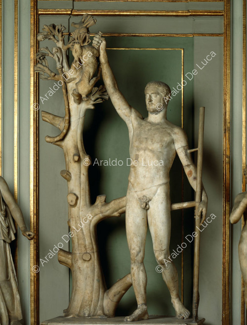 Statue des Alexander Severus in der Rolle eines Jägers