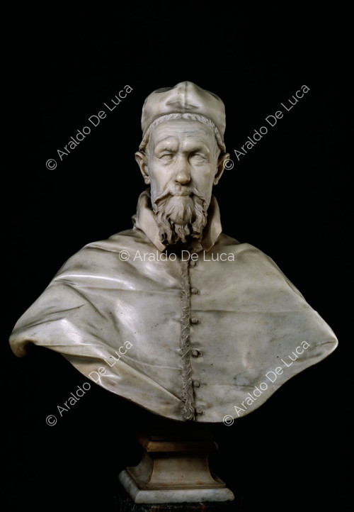 Bust of Pope Inoocenzo X Pamphilj