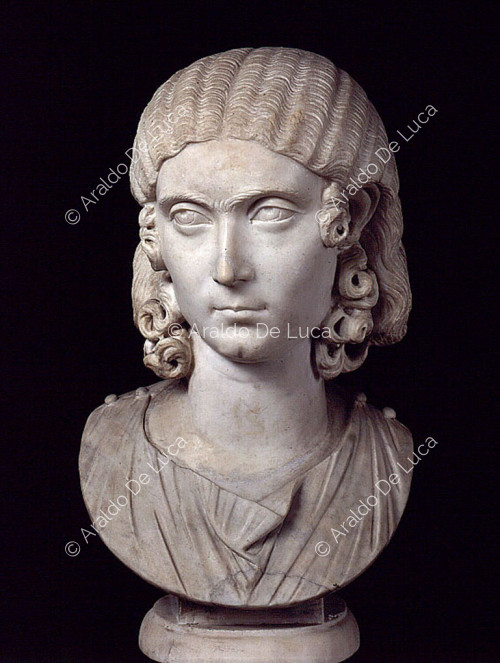 Bust portrait of a woman of Severan age