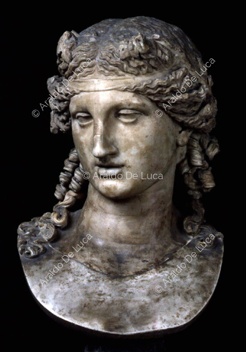 Portrait bust of Dionysus