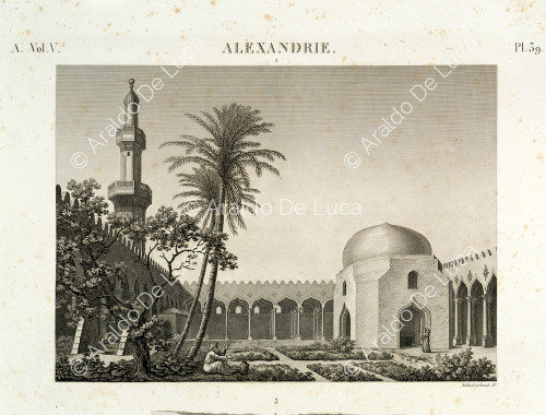 Cortile della moschea di Attarine