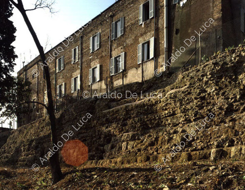 Servian Walls near St Balbina