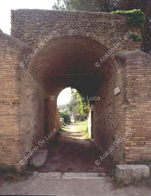 Caseggiato del Termopolio, la via di Diana