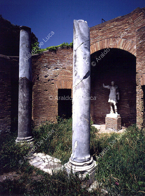 School of Trajan, eastern atrium