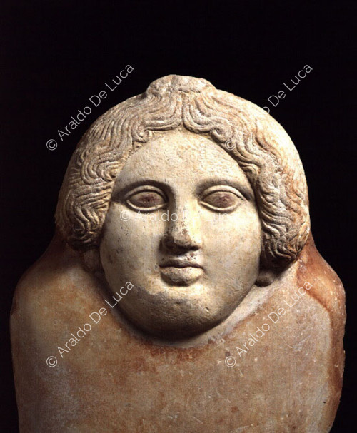 Sarkophag von Sidon Gesicht einer Frau