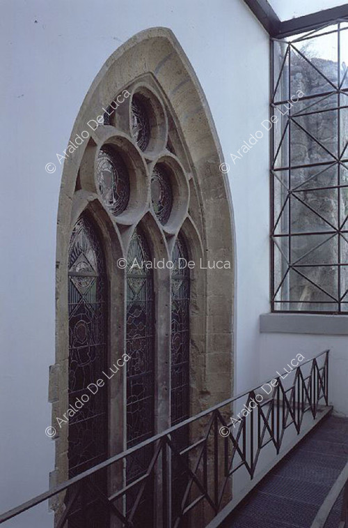Vue intérieure d'une église