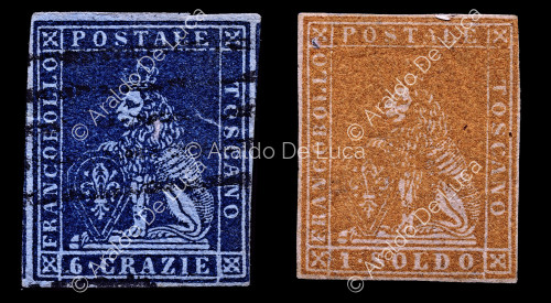 Toskanische Briefmarke