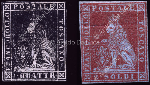 Toskanische Briefmarke
