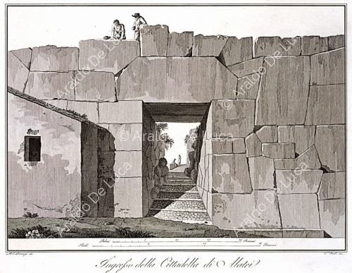 Entrance to the citadel of Alatri