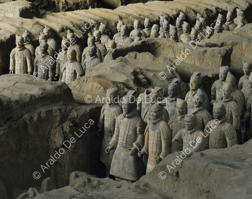 Terracotta Army. Trench I Trench 3