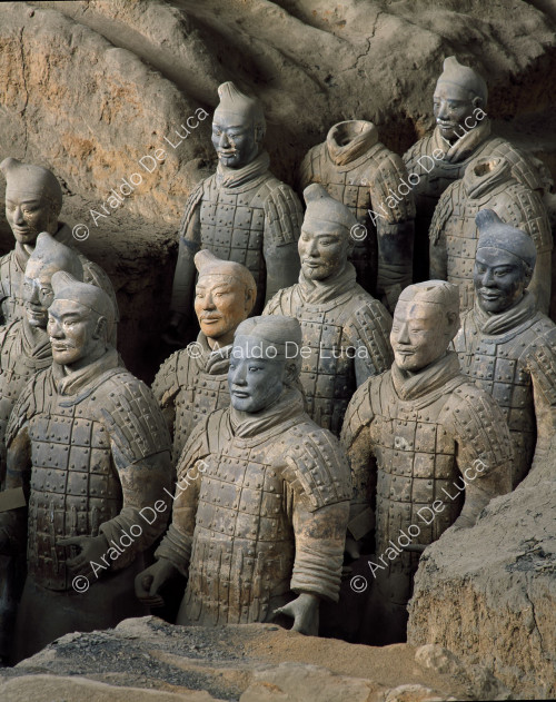 Terracotta Army. Trench I Trench 2